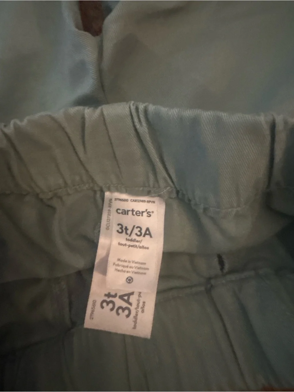 Carter's Kids Cargo Joggers in Sage